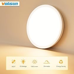 VOLISUN 8Pack 5CCT LED Flush Mount Ceiling Light, 7