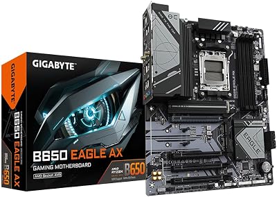 Gigabyte B650 EAGLE AX Motherboard AMD Ryzen 7000 DDR5 Wi-Fi 6E PCIe 5.0 M.2