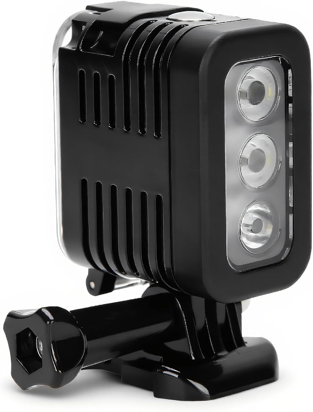 ASHATA 45M Waterproof LED Video Light Dimmable Underwater Fill Light for GoPro