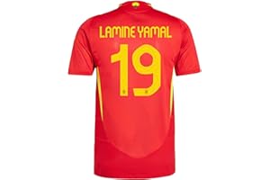 Champion Soccer Gear 2024 España #19 Home Men's Jersey Rising Star of The Bullfighters Fast 3-Day Delivery