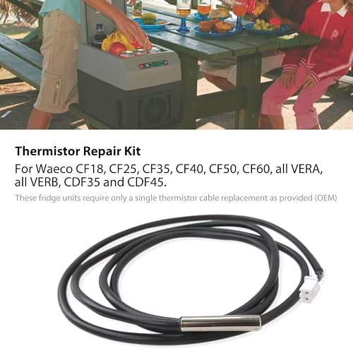 Capteur Température Thermistance Réfrigérateur Voiture VGOL - Compatible Waeco - 6
