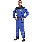 Dormstop Men's Astronaut Costume for Adult Space Suit Halloween Costume