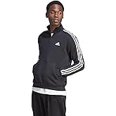 adidas mens Essentials Fleece 3-stripes 1/4 Zip