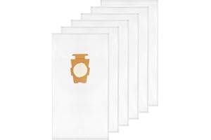 ATXKXE 6 Pack 204814 Plus Filter Bags Fit for Kirby Vacuum Bags Part 204811 205811 Universal Cloth Bags Fit for Kirby All Generation & Sentria Models,Sentria, Sentria II, Avalir, Avalir II