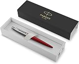 Parker Jotter Ballpoint Pen Kensington Red Medium Blue Ink Gift Box view 2