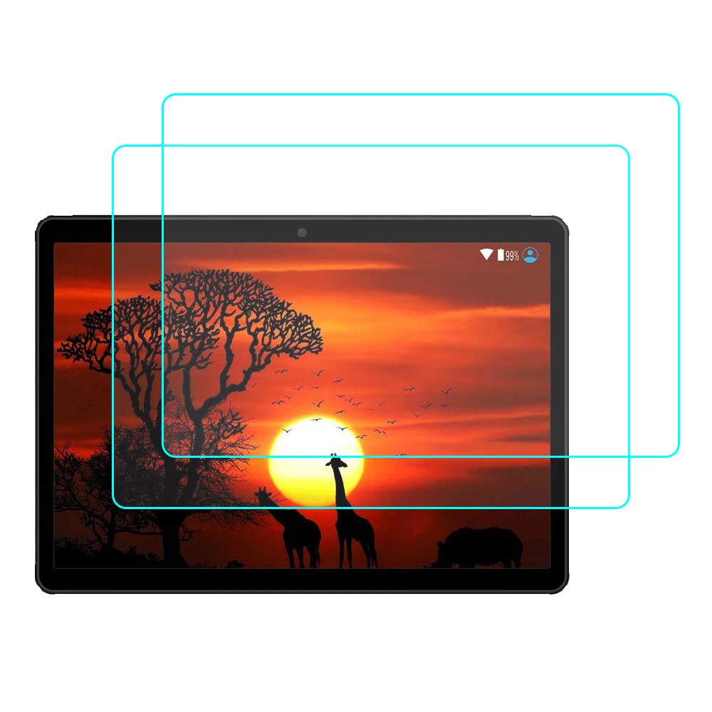 RLTech Screen Protector for MEBERRY M6, 9H Tempered Glass [Anti-Scratching] [Anti-Fingerprint] [Bubble-Free] Screen Protector for MEBERRY M6 10 Inch, 2PC