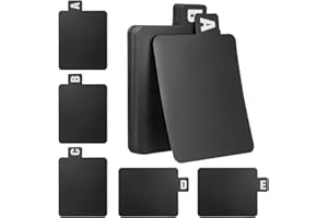 Beavorty Alphabet Dividers for Vinyl Records Plastic A-Z Set with Sturdy Construction for Record Organization