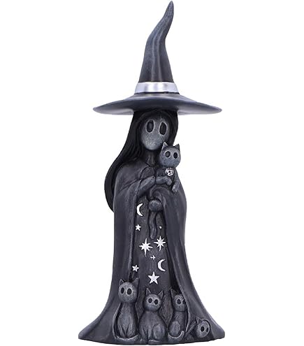 Amazon.com: Nemesis Now Cult Cuties Hexara Witch Figurine 15cm