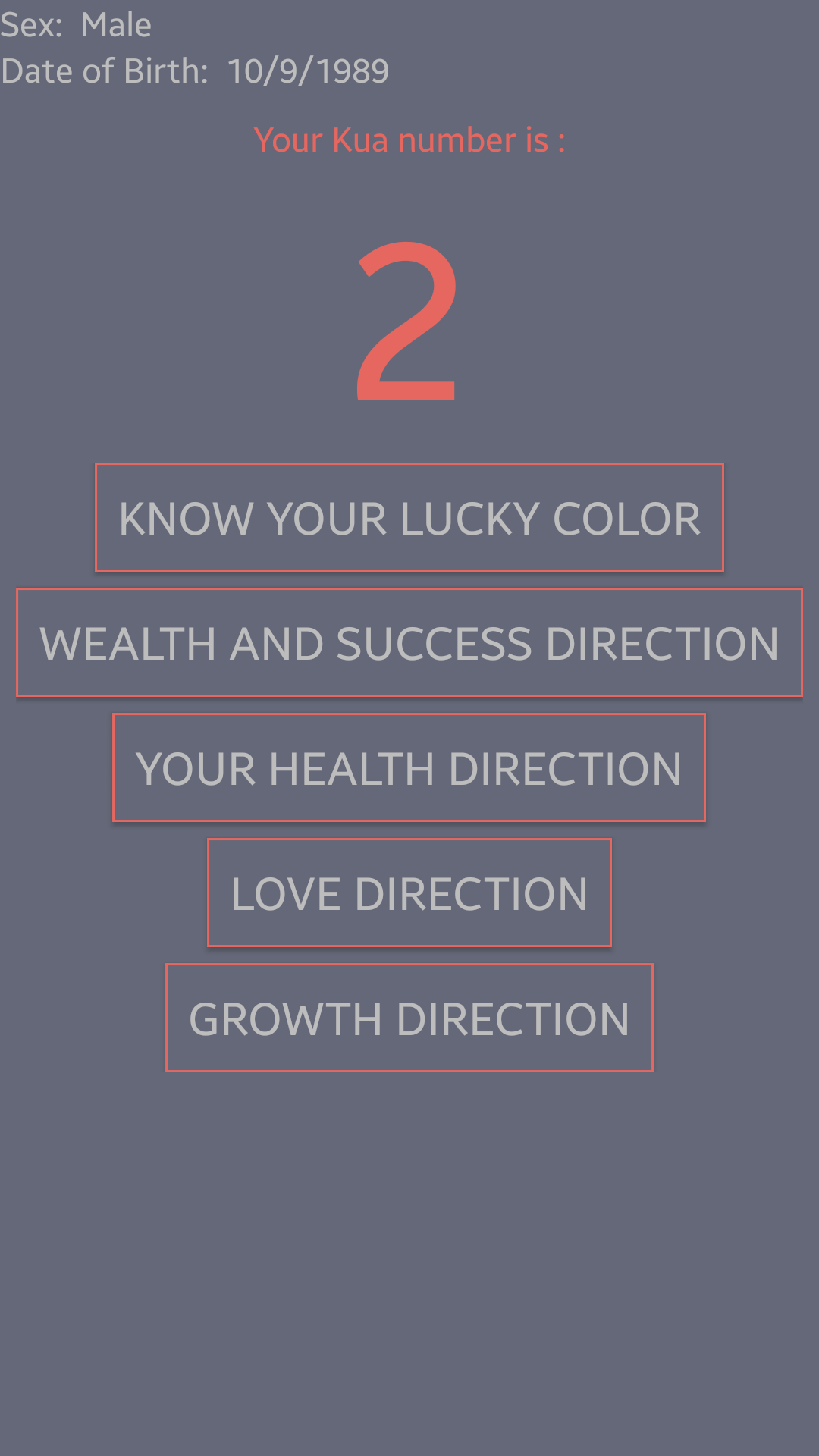 How To Calculate Kua Number For Female Haiper