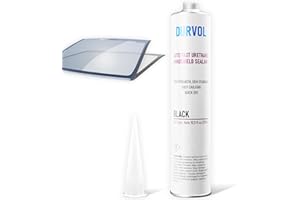 DURVOL Auto Glass Urethane Windshield Adhesive Sealant Pack of 1 Black