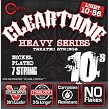 Cleartone Monster Heavy Series Nickel Plated 7-String Light Electric Guitar Strings