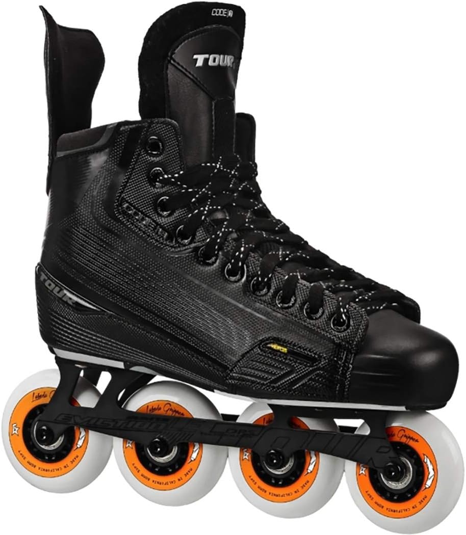 TOUR HOCKEY CODE 3 SENIOR INLINE HOCKEY SKATES BLACK SIZE 10
