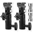 DTOL Camera Speedlite Mount Flash Stand Bracket Umbrella Mount Holder Shoe Mount Compatible with Nikon Pentax Olympus Nissin