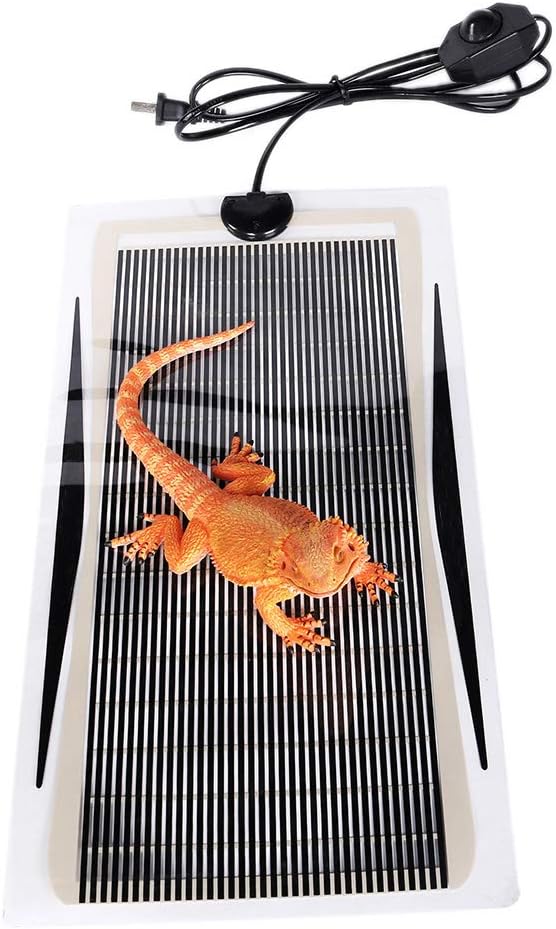 nashiourty Reptile Heat Pad - Under Tank Heater for Tank, Terrarium Heat Mat for Turtle (15W)
