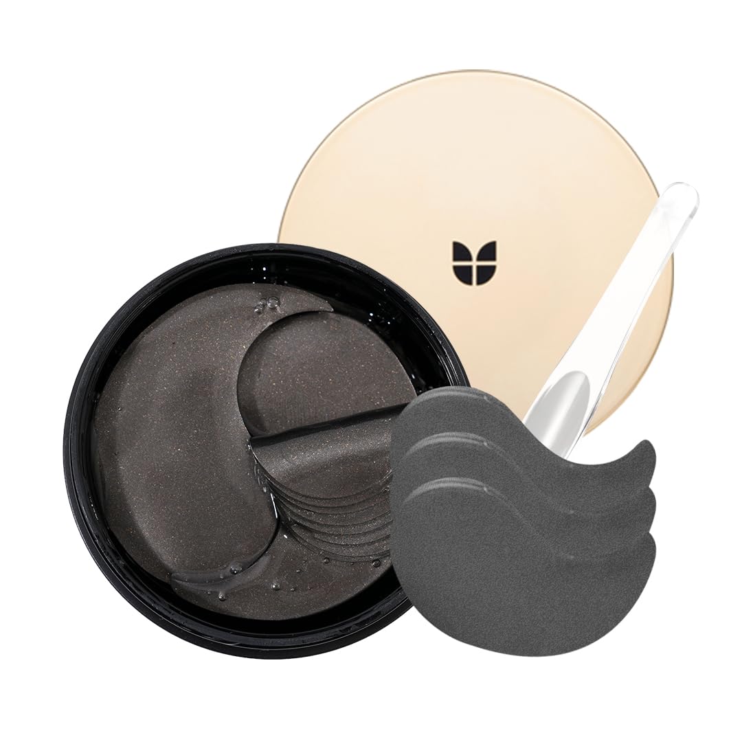 [MIZON] BLACK PEARL EYE PATCHES (x60) Korean Skincare - Black Pearl Eye Patches - Anti-Wrinkle & Anti-Dark Circles - 95% Natural Ingredients