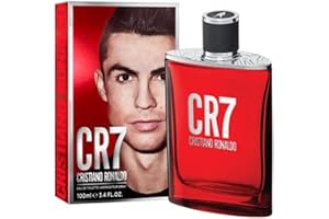 CR7 Cristiano Ronaldo - Eau De Toilette Cologne Scent for Men - Woody, Musky Scent with Lavender, Cardamom, Tobacco, and Ceda