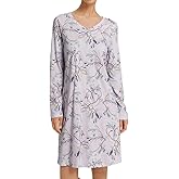 HANRO womens Sleep and Lounge Long Sleeve Nightgown
