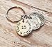 2005 Dime and Nickel Key Chain 15 Years and Counting 15th Anniversary Gift for Him or Her