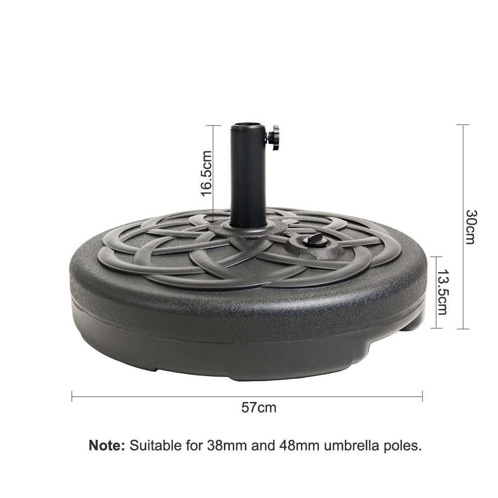 C Hopetree Parasol Base Outdoor Patio Um Buy Online In El Salvador At Desertcart