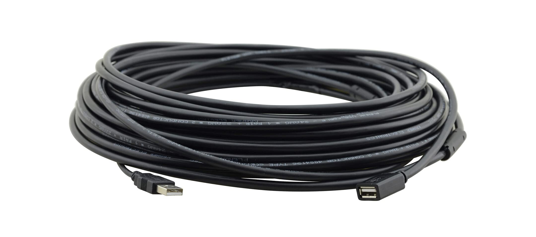 Kramer Electronics CA-UAM/UAF-35 10.7M USB A Male Female Black USB Cable