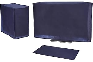 PATIKIL Computer Dust Cover Set, 26" Monitor Keyboard and Host PC Dust Proof Computer Protection Case for Desktop PC CPU Prot