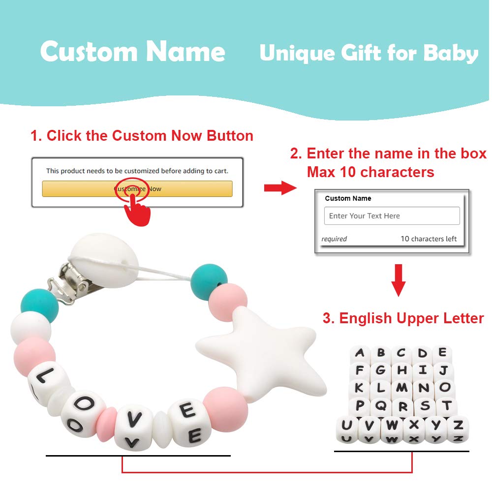 custom binky with name