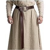 L'VOW Medieval Leather Belt Renaissance Pirate Viking Belt Women Men LARP Accessory