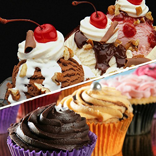 Professional Whipped Cream Dispenser 1 Pint send with Bonus Recipe Ebook/Whipped Cream Dispenser Gift with 3 Decorating Plastic Nozzles Charger Holder Cleaning Brush(Aluminum 500ML)