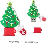 BORLTER CLAMP 16GB USB Flash Drive Pack of 5 - Santa Snowman Christmas Tree view 5