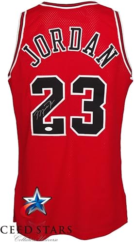 Amazon Co Jp マイケル ジョーダン 直筆サイン入り ２０年前発売 Nba５０周年記念 限定生産 プロカットジャージ ユニフォーム チャンピオン社製 Jsa社 筆跡鑑定シリアルナンバー証明書付き シードスターズ ホビー