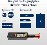 TFA Dostmann BatteryCheck 98.1126.01 Battery Tester for AA AAA C D 9V view 2
