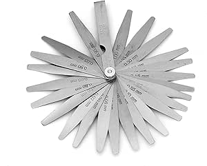 Amazon.com: Brand New Feeler Gauge Metric Size Stainless Steel Quality