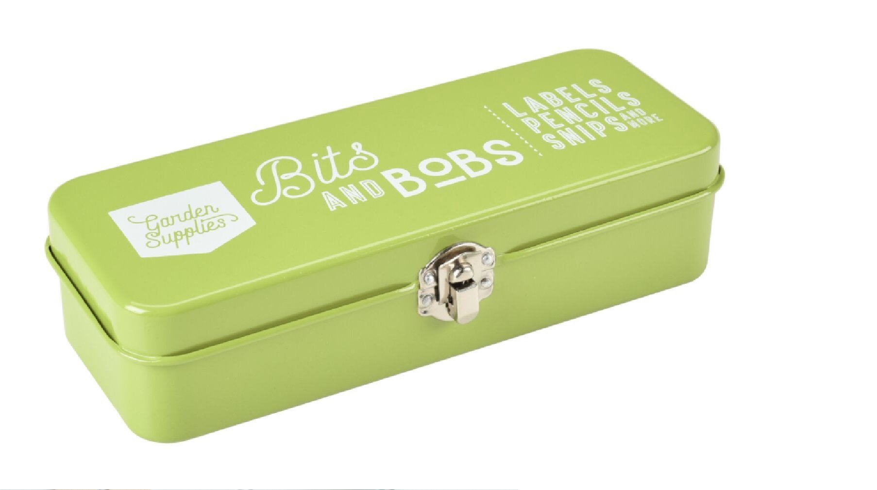 Garden Essentials Bits and Bobs Storage Tin (Atlantic blue/Gooseberry/Stone) (Gooseberry)