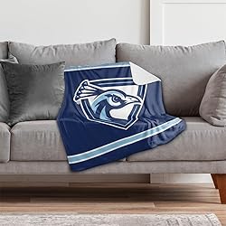 Upper Iowa University Peacocks Primary Logo Stripes