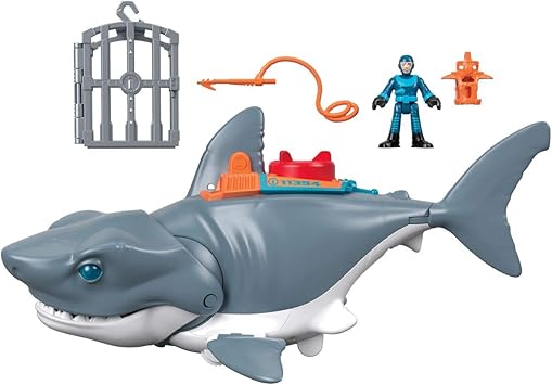 Imaginext - DC Super Friends Batman Tiburón Megamandíbulas Juguetes niños +3 años (Mattel GKG77): Amazon.es: Juguetes y juegos