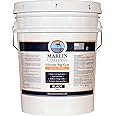 100% Silicone Roof Sealant - Self Leveling - Complete Waterproofing - Easy One Coat Application - Designed for Your RV, Camper, Trailer, Commercial Building… (5 Gallon, Black)