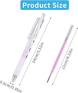 Bewudy 6 Pcs Quick Dry Glue Pens with Refill, Fine Point Adhesive Pens for Card view 5