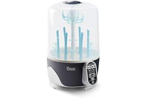 Babymoov Turbo Pure: 5-in-1 Bottle Sterilizer & Dryer - 99.9% Bacteria Elimination