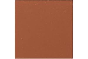 Tenedos 6x6 Red Smooth Quarry Tile – Durable Ceramic Floor Wall Tile Indoor and Outdoor Use,Matte Finish, Non-Slip Surface, Great for Restaurant Hotel Kitchen Spa, Premium Grade- 30 Tile Box