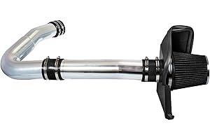 RTUNES RACING Cold Air Intake System with Heat Shield Kit + Filter Combo BLACK Compatible For 11-21 Challenger/Charger/11-21 300/14-15 300C 3.6L