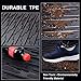 YITAMOTOR Floor Mats Compatible for 2014-2018 Nissan Rogue, Includes 1st & 2nd Row All Weather Protection Rubber Floor Liners (NOT for Select or Rogue Sport Model)