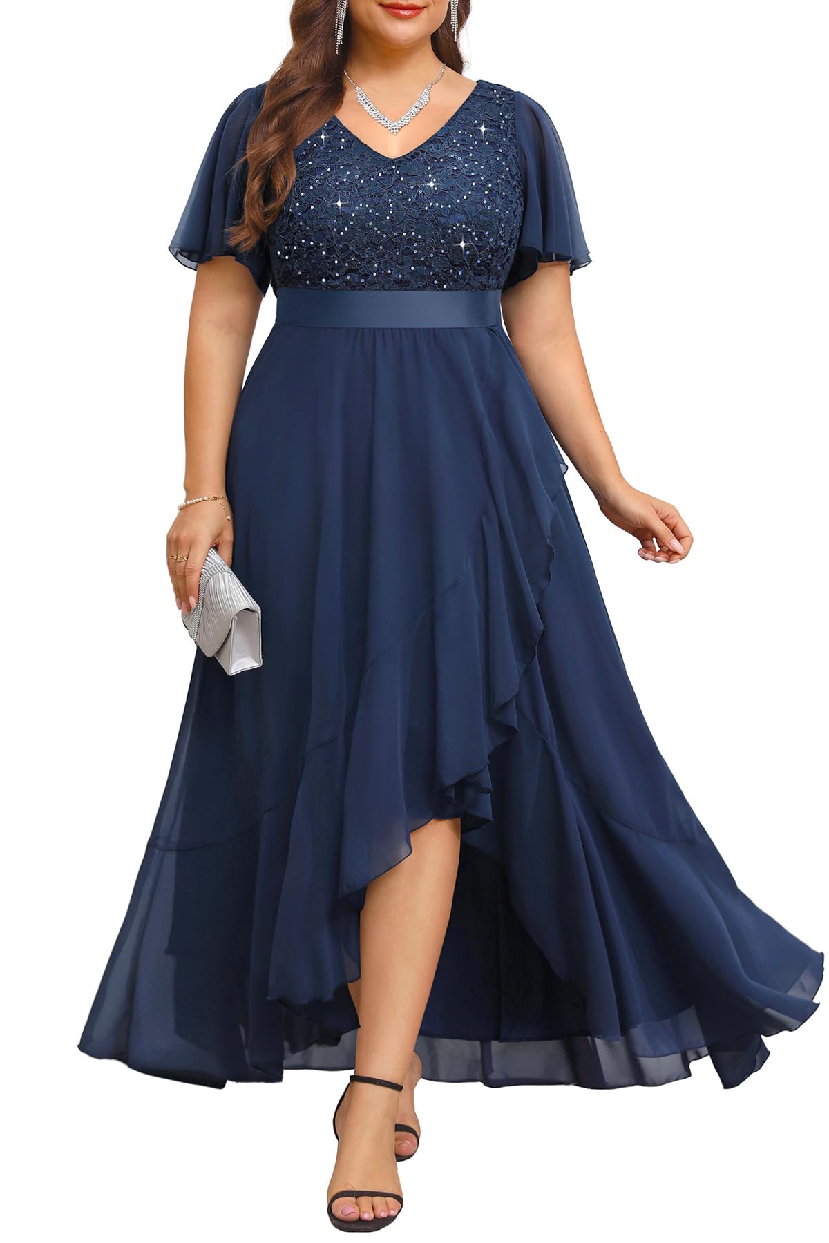 summer blue maxi dress Love In The Color:ROYAL/GOLD Real Gold Shoes For Occasion:Winter