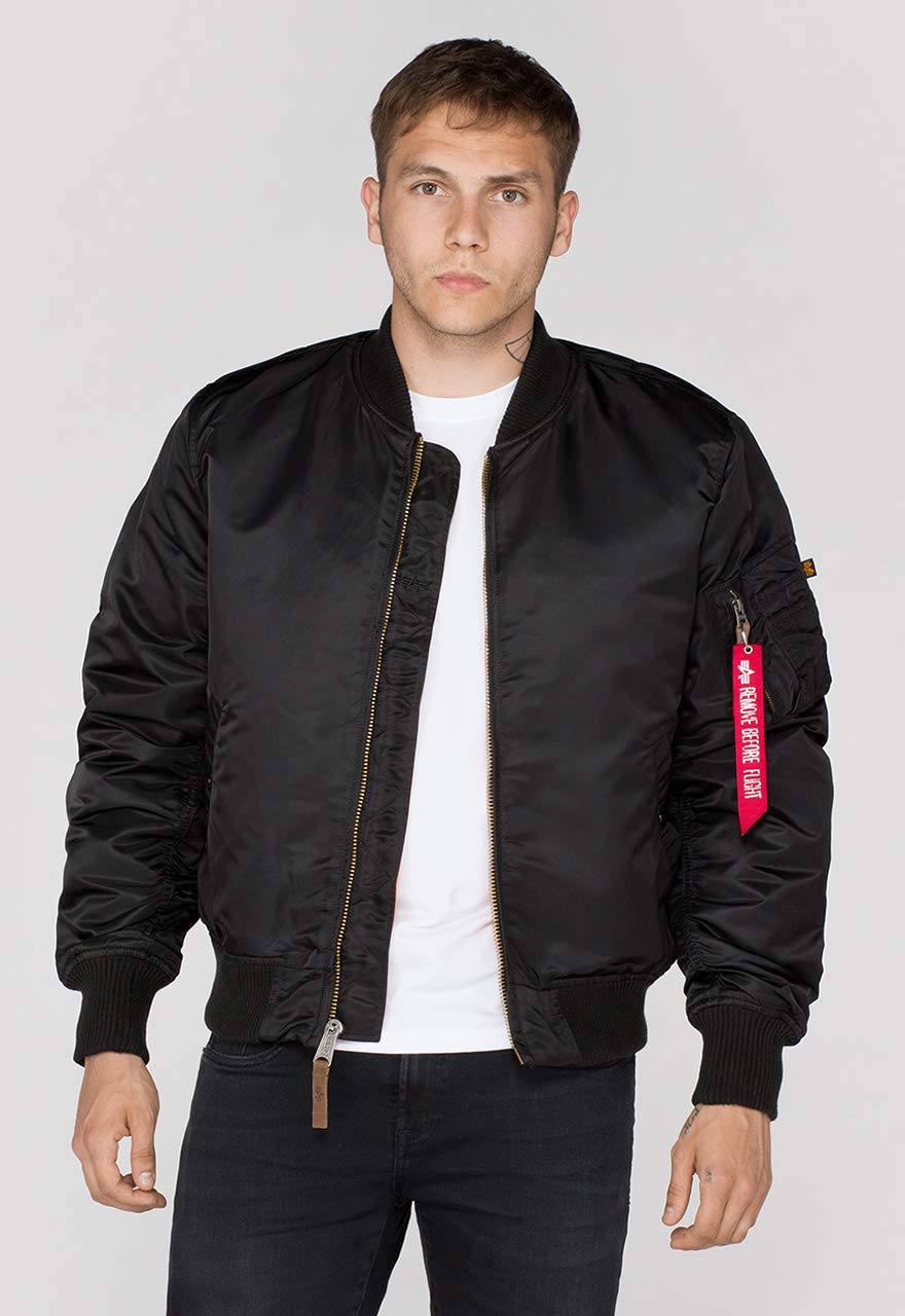 Alpha Industries MA-1 VF 59 Bomber Jacket for Men Black