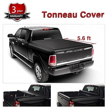 Truck Bed Tonneau Cover 5 6ft Vinyl Roll Up Fit Ford 15 19 F150 Weaveconnect Org