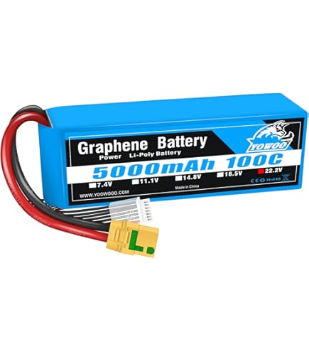 Amazon.com: Tattu 30000mAh 22.2V 25C 6S1P LiPo Battery Pack with