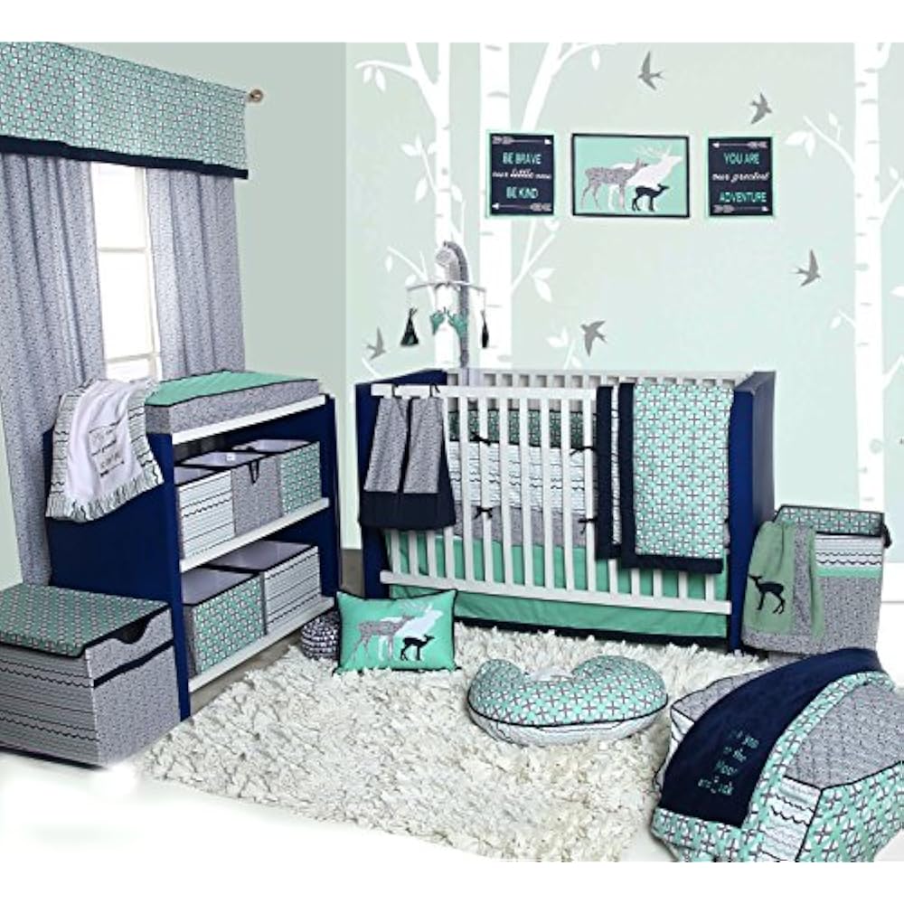 crib bedding sets with bumper pads