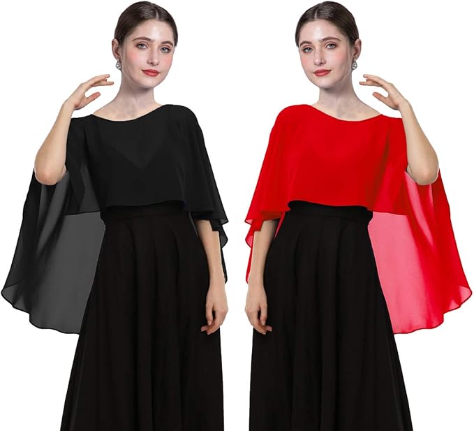 bridesmaid capes shrugs