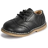 Casazoe Boys Girls Oxford Wedding Dress Shoes Classic School Uniform Flats Formal Casual Loafer for Toddler Little Kid