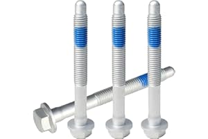 ZNB 11519402 New Cab Body Assembly Mount Cushion Bolt Fit for Chevrolet Silverado 1500 2004-2006,10.9 Grade M12x1.75x120 15704260 4Pcs