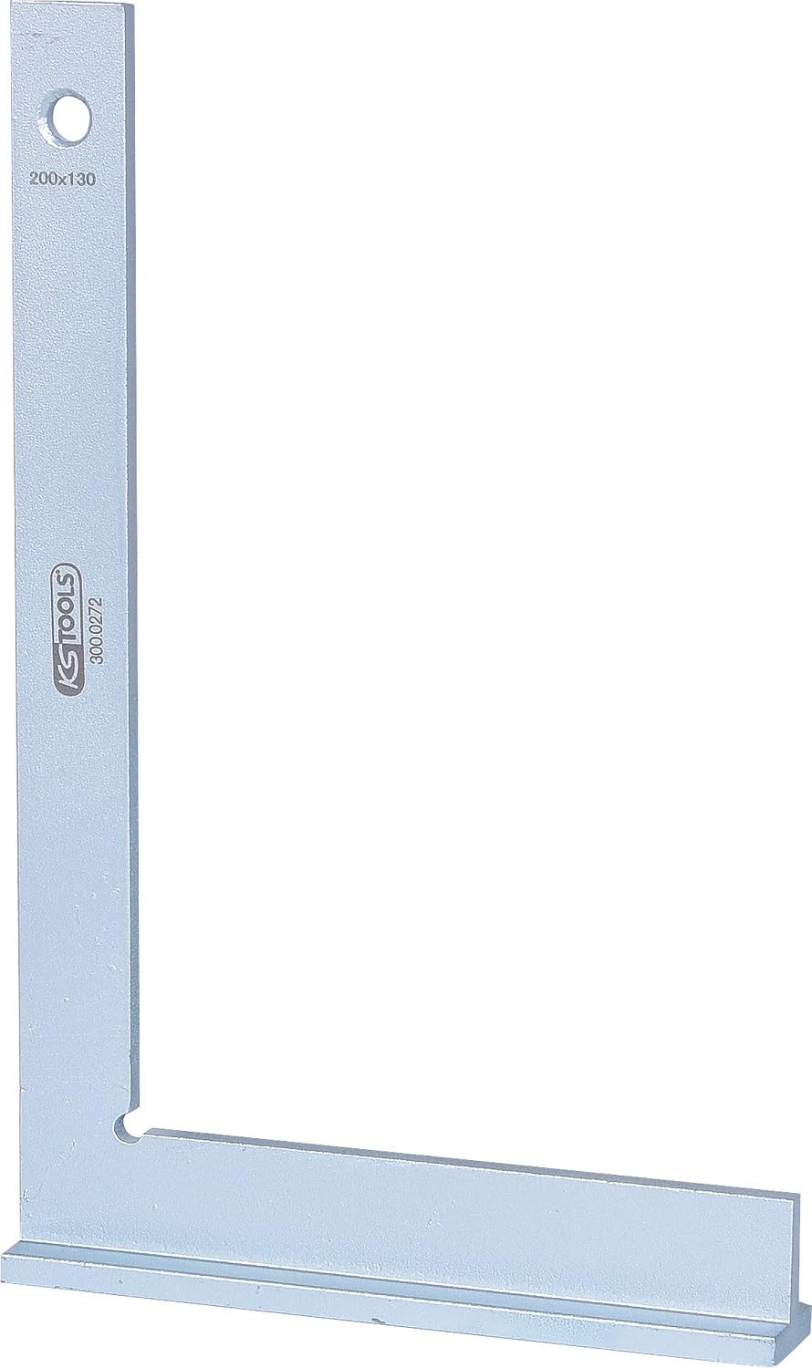 KS Tools 300.0272 Square with stock, 200mm